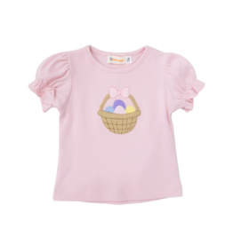 Luigi Ruffle Shirt Pink Easter Basket