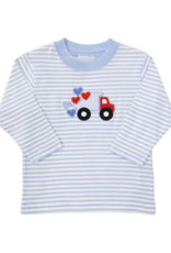 The Smiley Crab S26 LS Shirt Sky Stripe Dump Truck Hearts