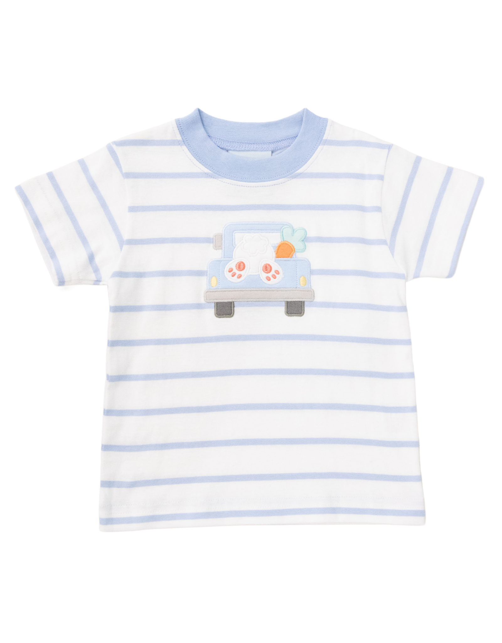 The Smiley Crab S26 SS Shirt Sky Stripe Truck/Bunny