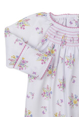 Kissy Kissy Pastel Gardens Smocked Sack Gown