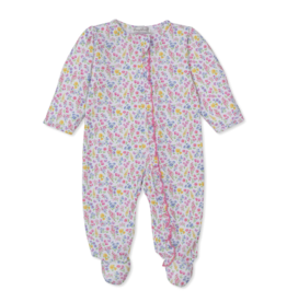 Kissy Kissy Pastel Gardens Zip Footie