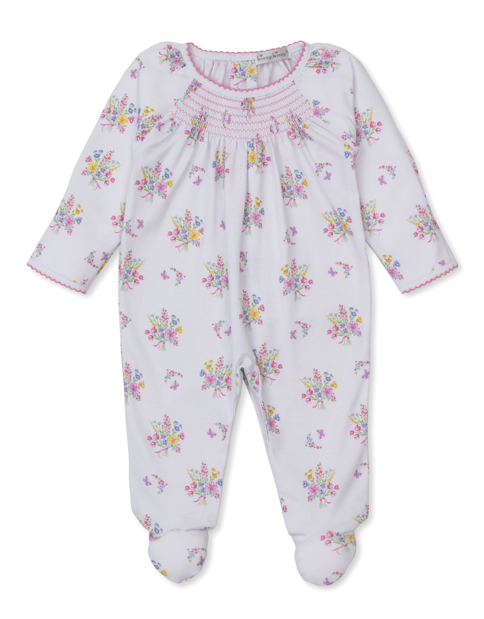 Kissy Kissy Pastel Gardens Footie