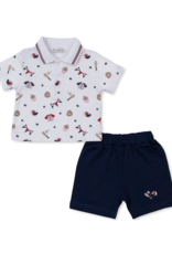 Kissy Kissy Fly Ball Bermuda Short Set