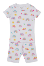 Kissy Kissy Rainbow Sunshine Short 2pc PJ