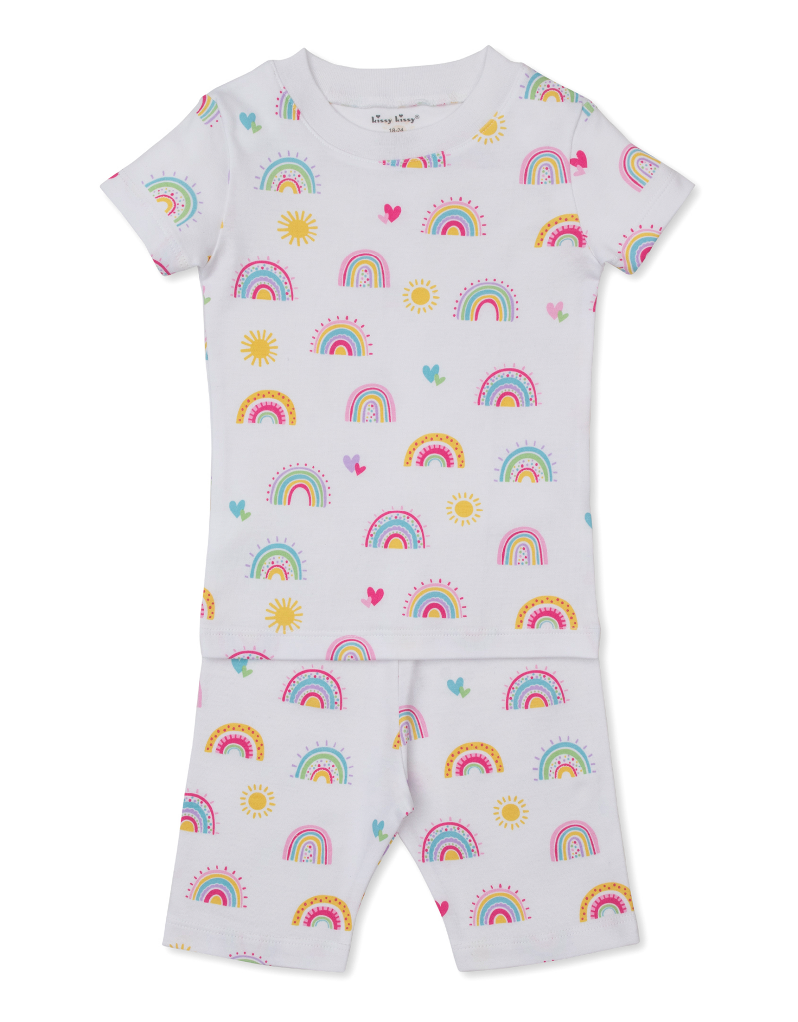 Kissy Kissy Rainbow Sunshine Short 2pc PJ
