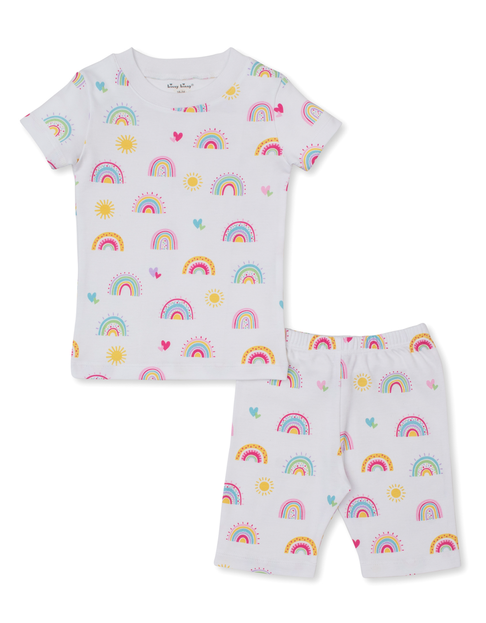 Kissy Kissy Rainbow Sunshine Short 2pc PJ