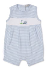 Kissy Kissy Golf Championship Sleeveless Playsuit Blue