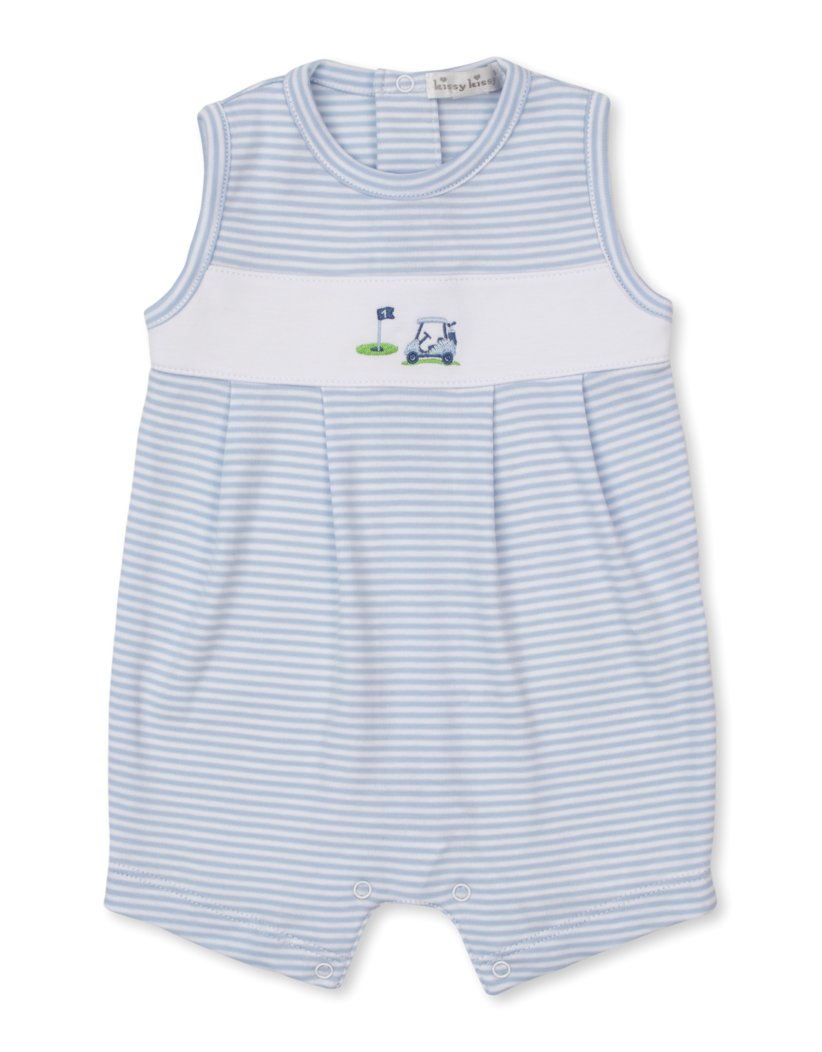 Kissy Kissy Golf Championship Sleeveless Playsuit Blue