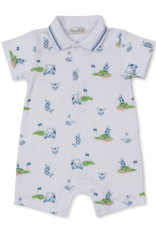 Kissy Kissy Golf Championship Short Playsuit Blue