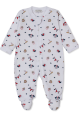 Kissy Kissy Fly Ball Zip Footie