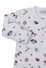 Kissy Kissy Fly Ball Zip Footie