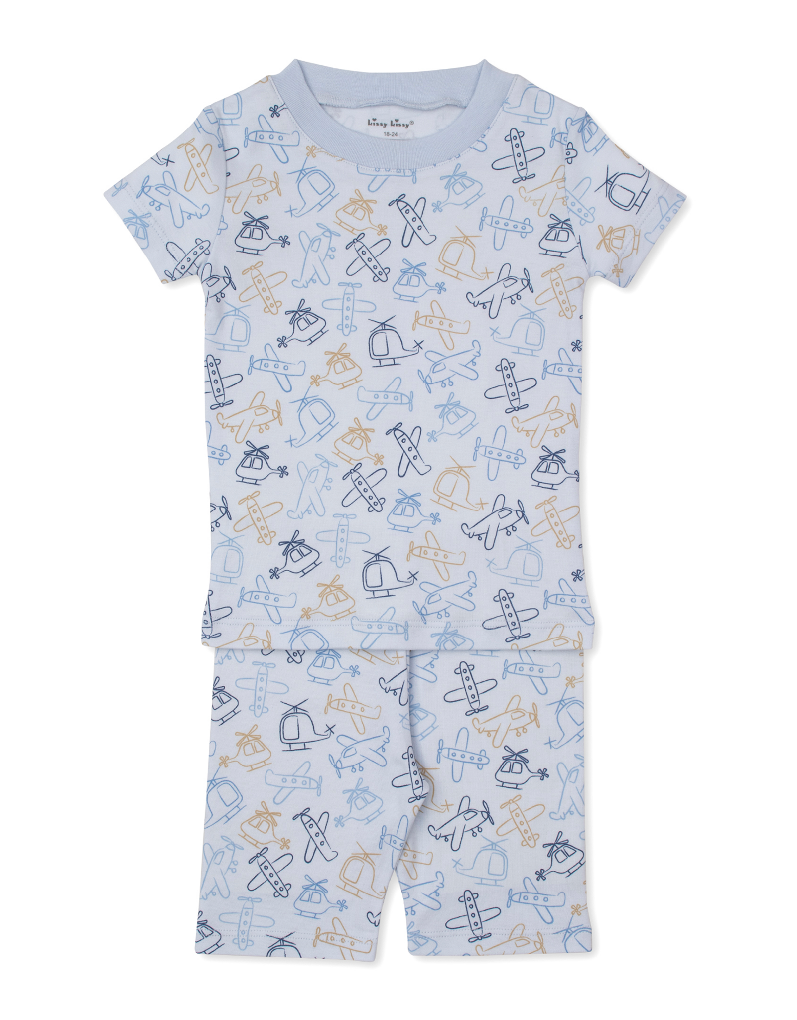 Kissy Kissy Air Travel Short 2pc PJ