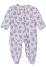 Kissy Kissy Lilac Love Zip Footie