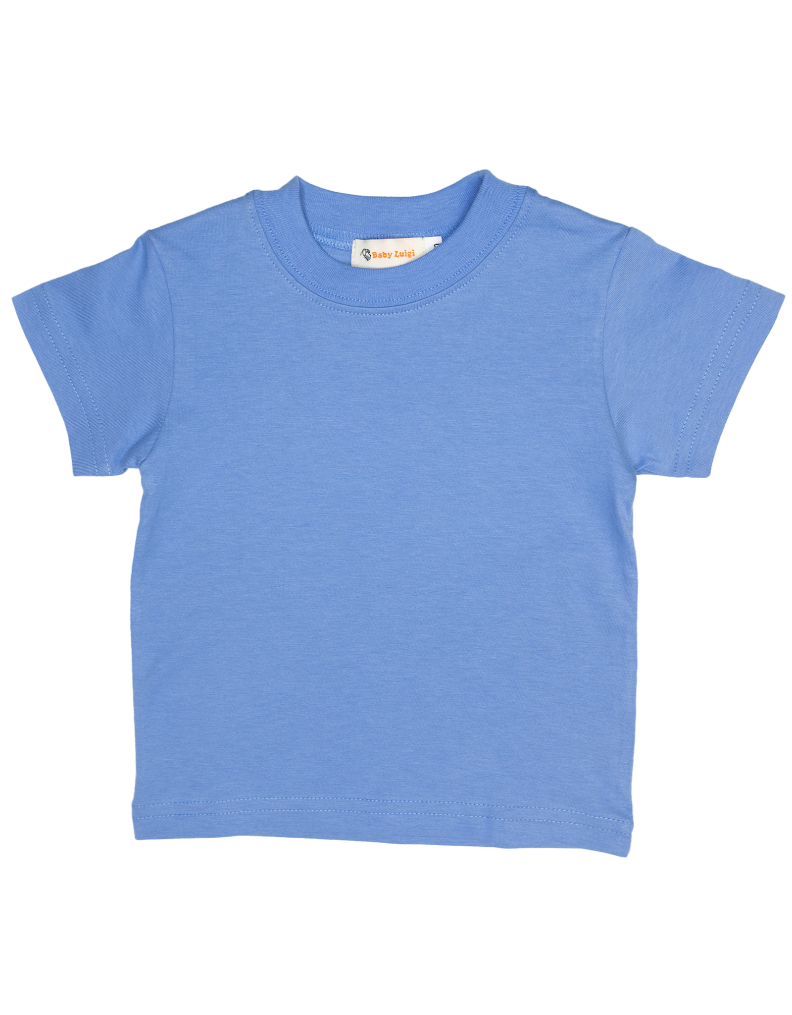 Luigi S/S Solid Shirt Chambray 10