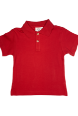 Luigi ITP017 S/S Solid Polo 81 Red