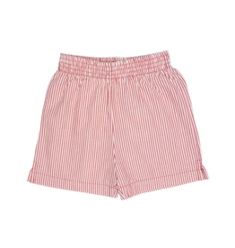 Luigi Seersucker Short Red