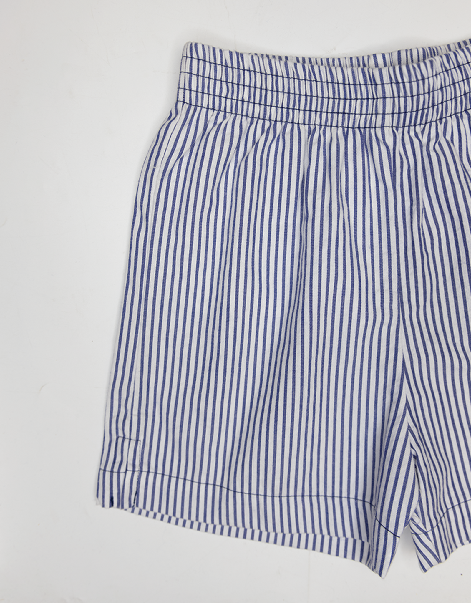 Luigi BASH006 Seersucker Short Navy