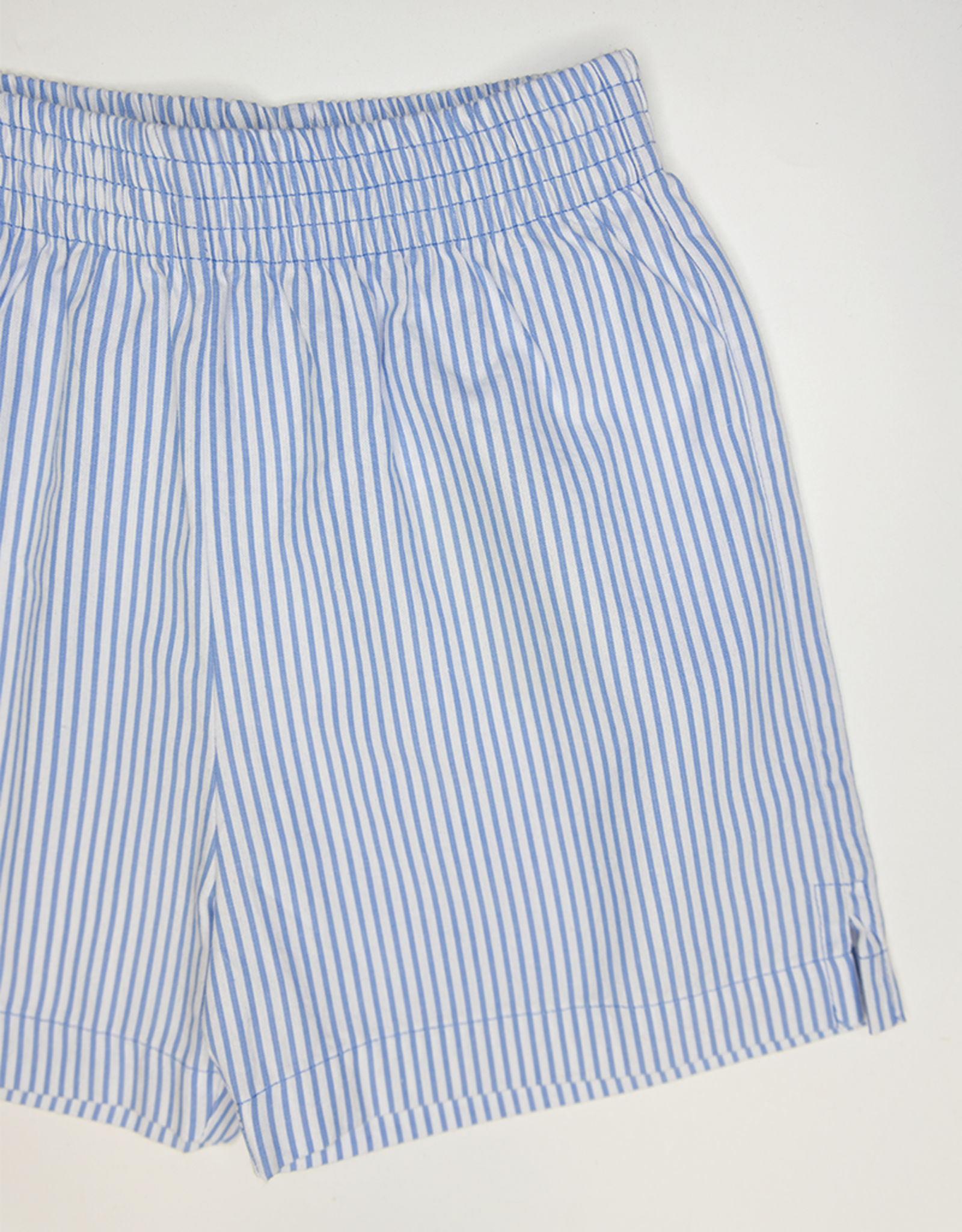 Luigi BASH006 Seersucker Short Chambray