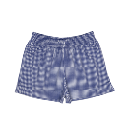 Luigi Gingham Knit Short Navy