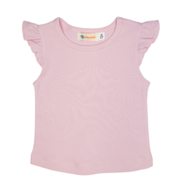 Luigi Flutter Sleeve Shirt Pink