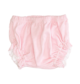 Luigi Gingham Diaper Cover Pink