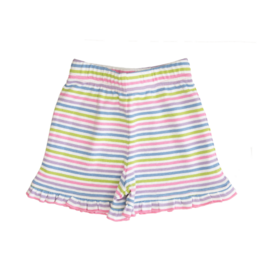 Luigi Ruffle Short Dark Stripe
