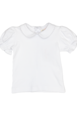 Luigi KB079 SS Blouse White/White
