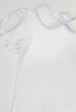 Luigi KB079 SS Blouse White/White