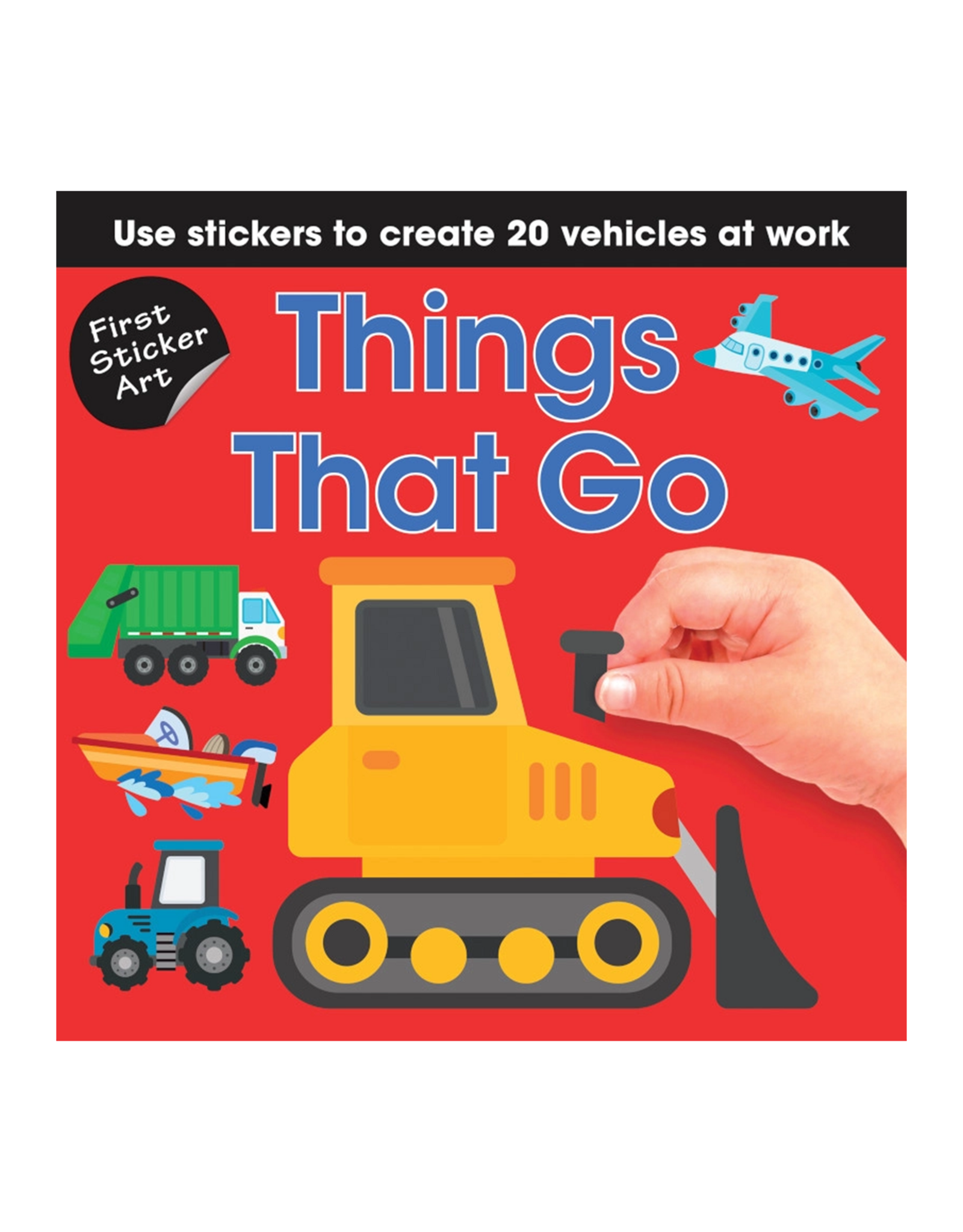 Sourcebooks First Sticker Art: Things That Go