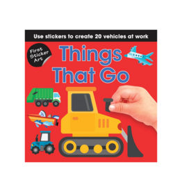 Sourcebooks First Sticker Art: Things That Go