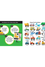 Sourcebooks First Sticker Art: Things That Go
