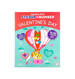 Cottage Door Press Valentine's Day: My Very First Sticker by Number activity book