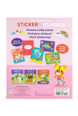 Cottage Door Press Valentine's Day: My Very First Sticker by Number activity book