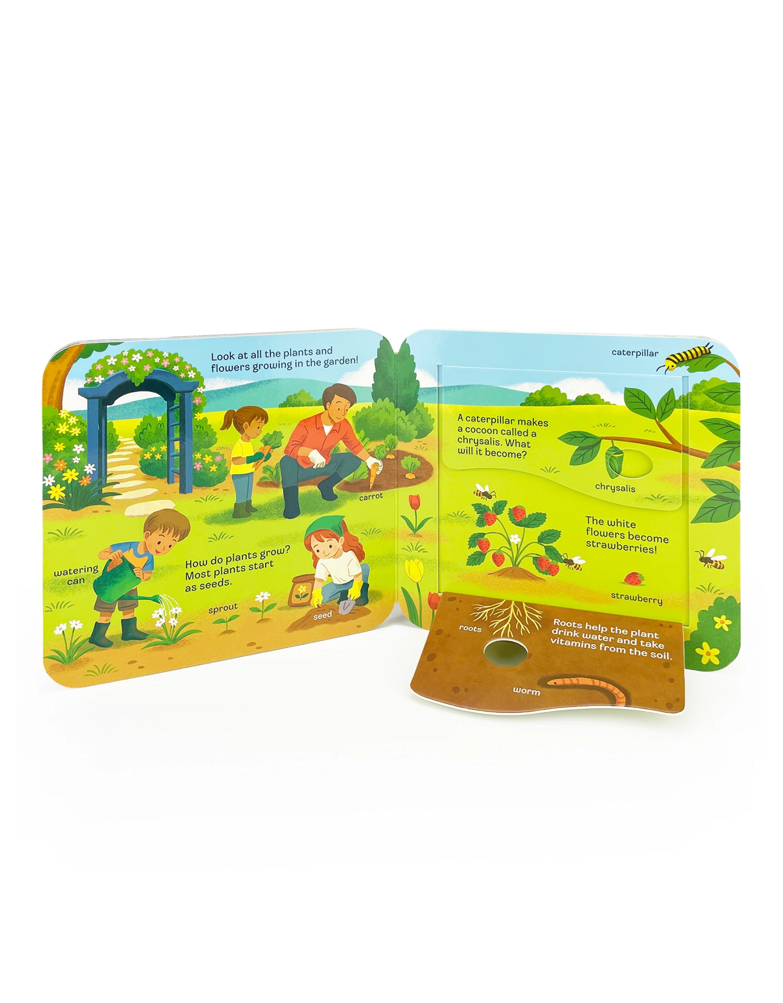 Cottage Door Press GROW Peek A Flap Board book