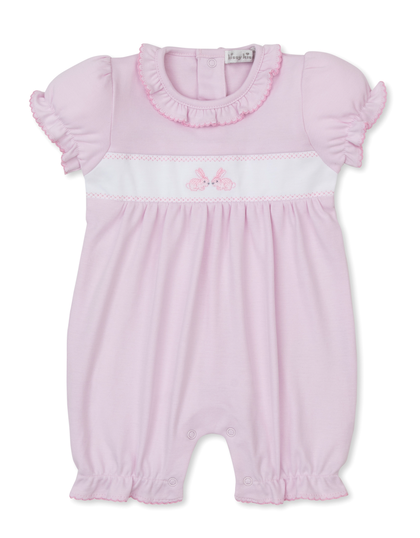 Kissy Kissy Springtime Bunny Fun SS Playsuit Pink