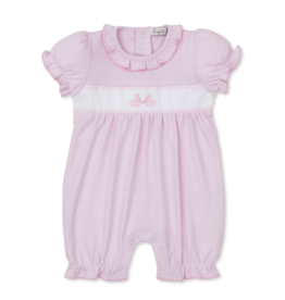 Kissy Kissy Springtime Bunny Fun Short Sleeve Playsuit Pink