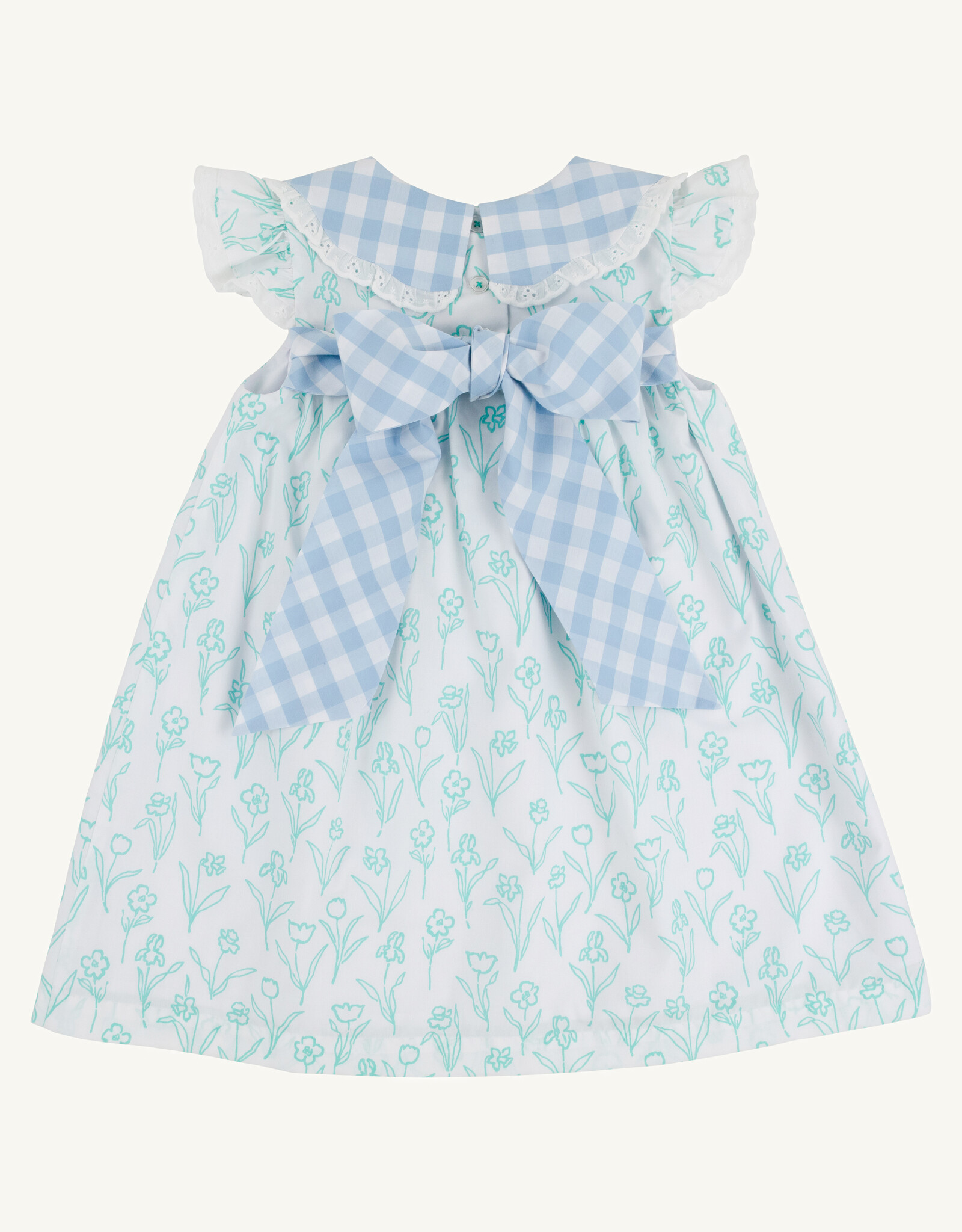 TBBC Franny Frock Franklin Flowers