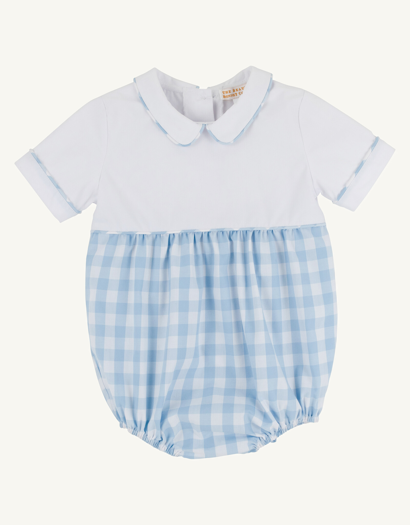 TBBC Bradford Bubble Worth Ave White/Barrington Blue Check