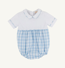 TBBC Bradford Bubble Worth Ave White/Barrington Blue Check