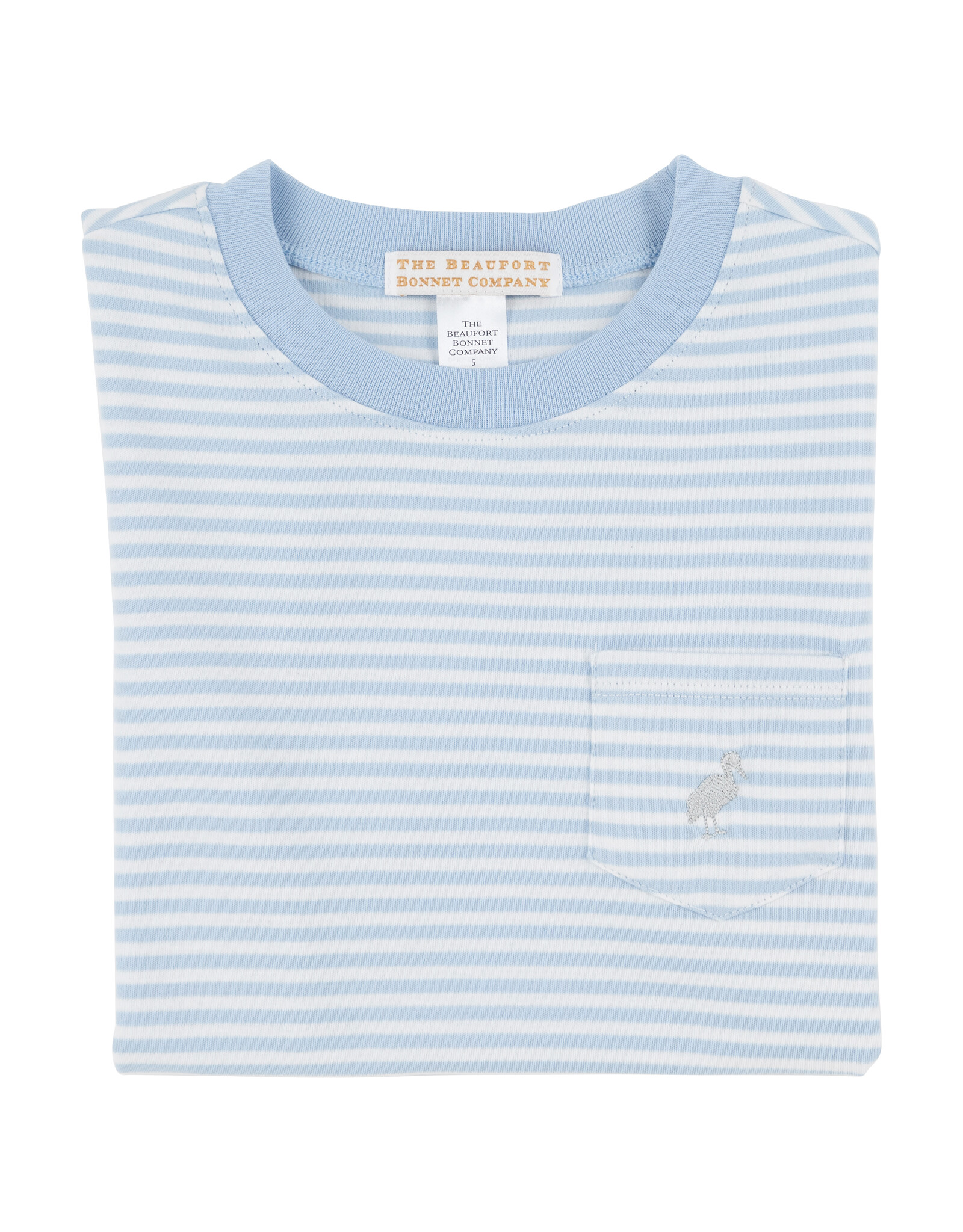 TBBC Carter Crewneck w/pocket Beale Street Blue Stripe