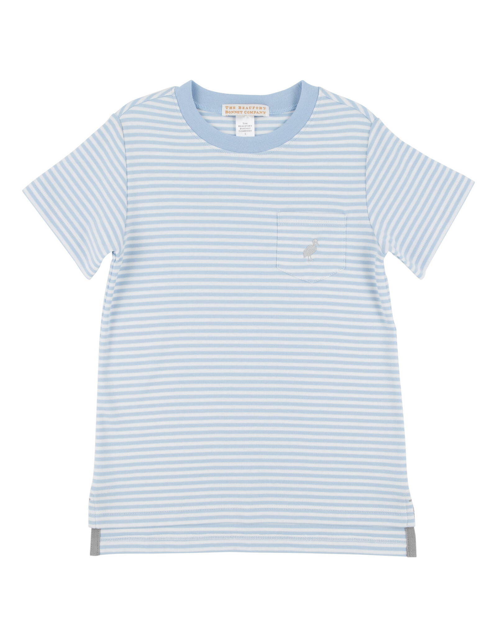TBBC Carter Crewneck w/pocket Beale Street Blue Stripe