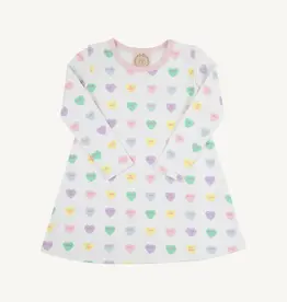 TBBC Long Sleeve Polly Play Dress We Heart You