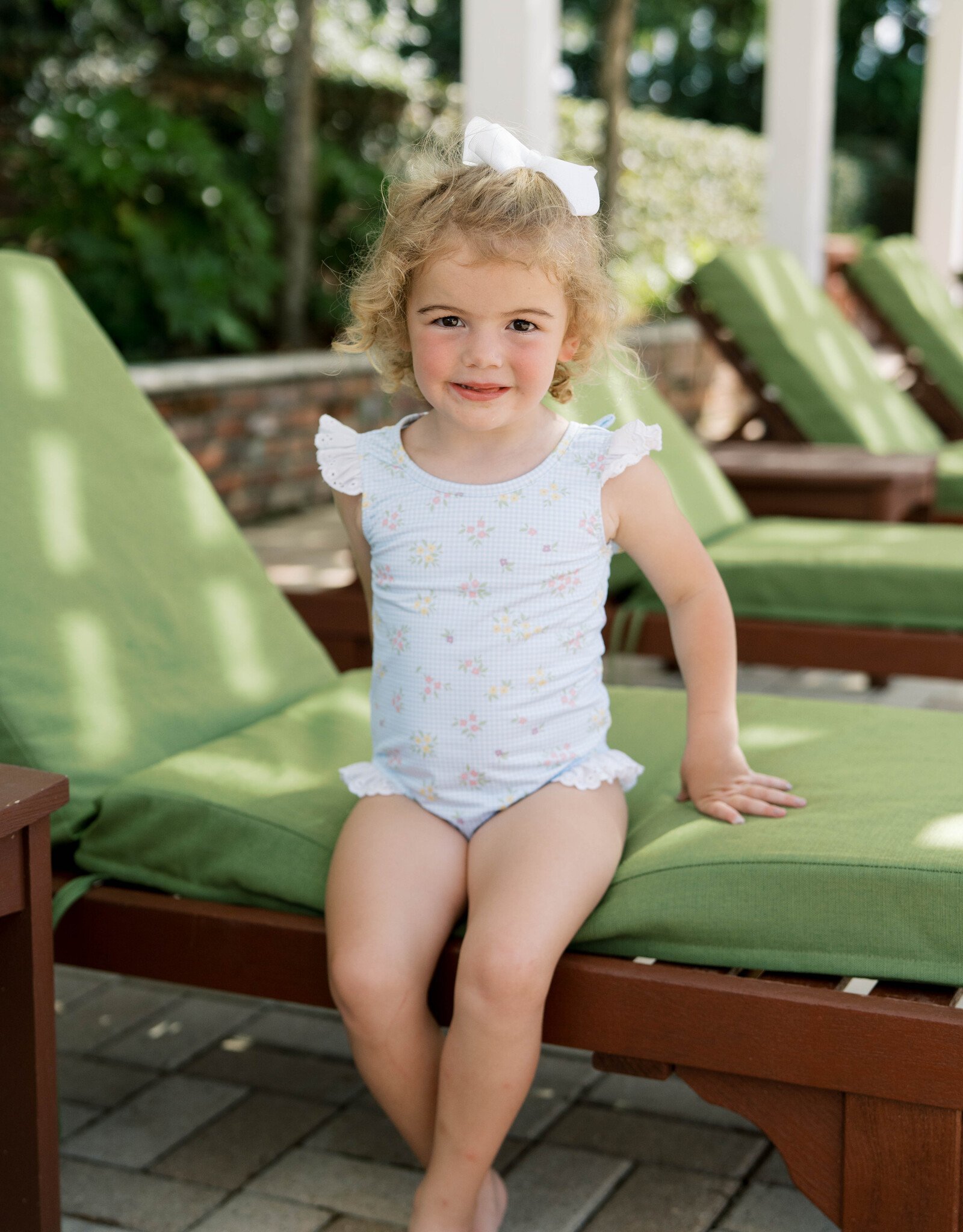 Lullaby Set Lottie Swimsuit Springtime Blooms