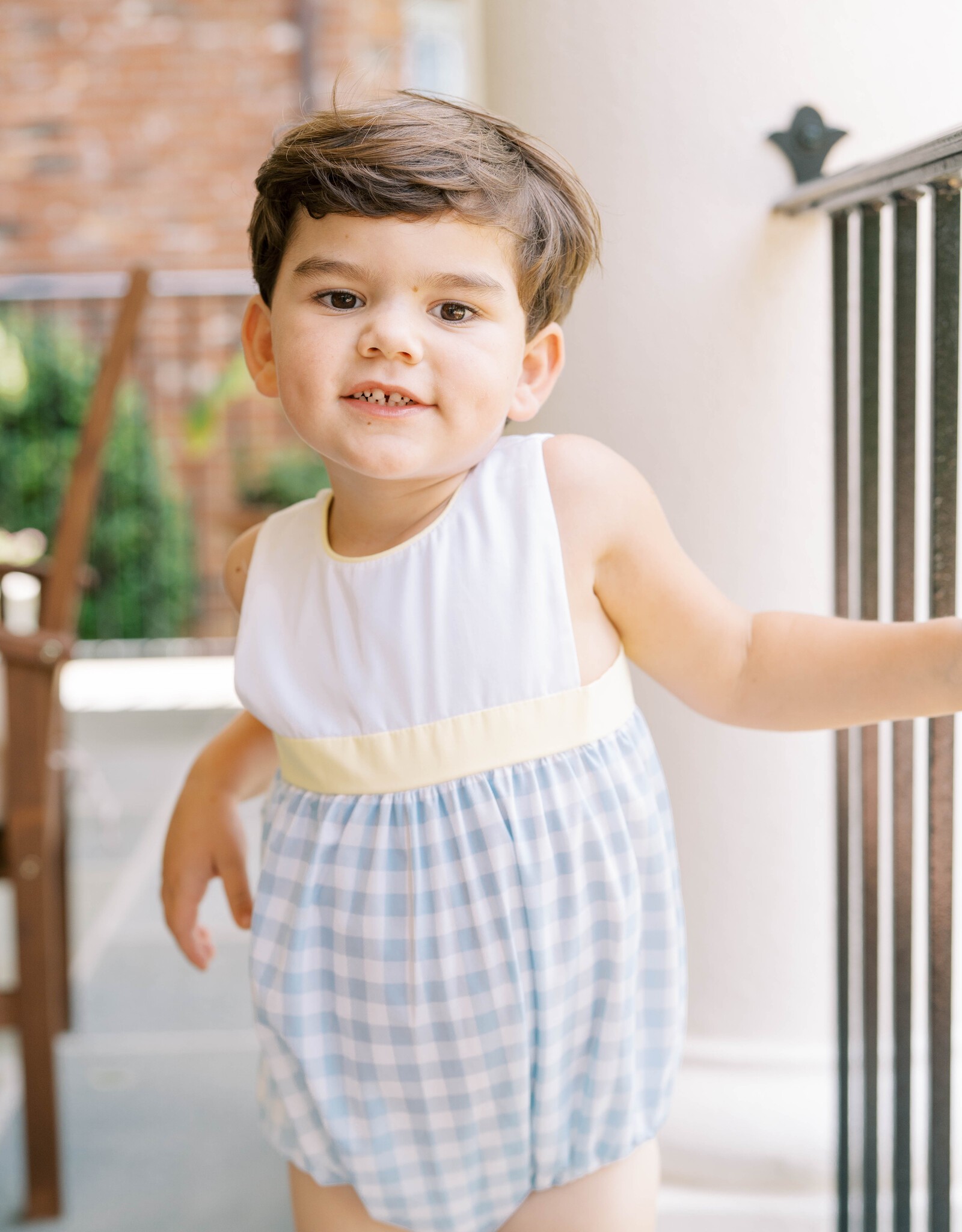 Lullaby Set Hollis Bubble Baldwin Blue Buffalo Check