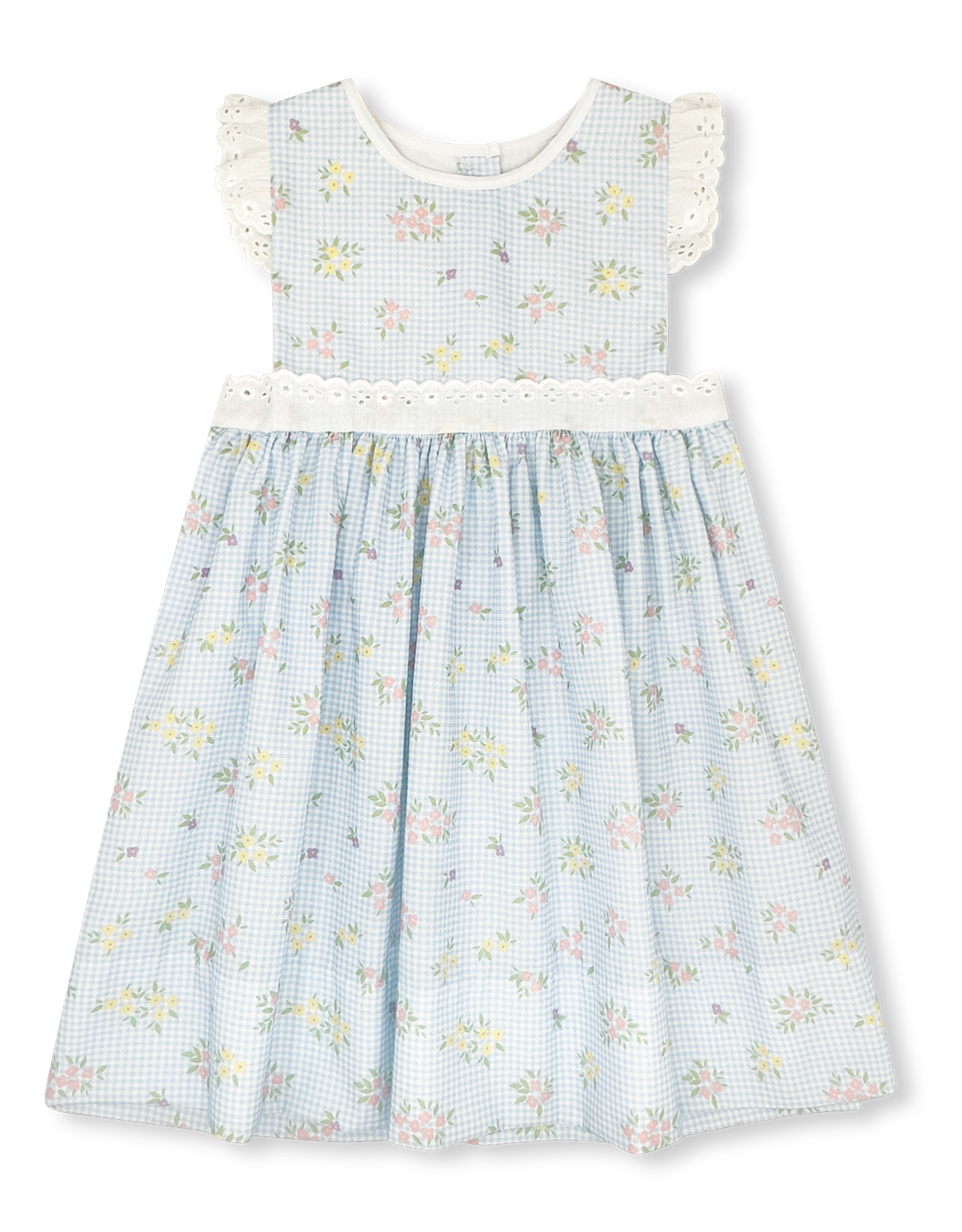 Lullaby Set Pinafore Dress Springtime Blooms