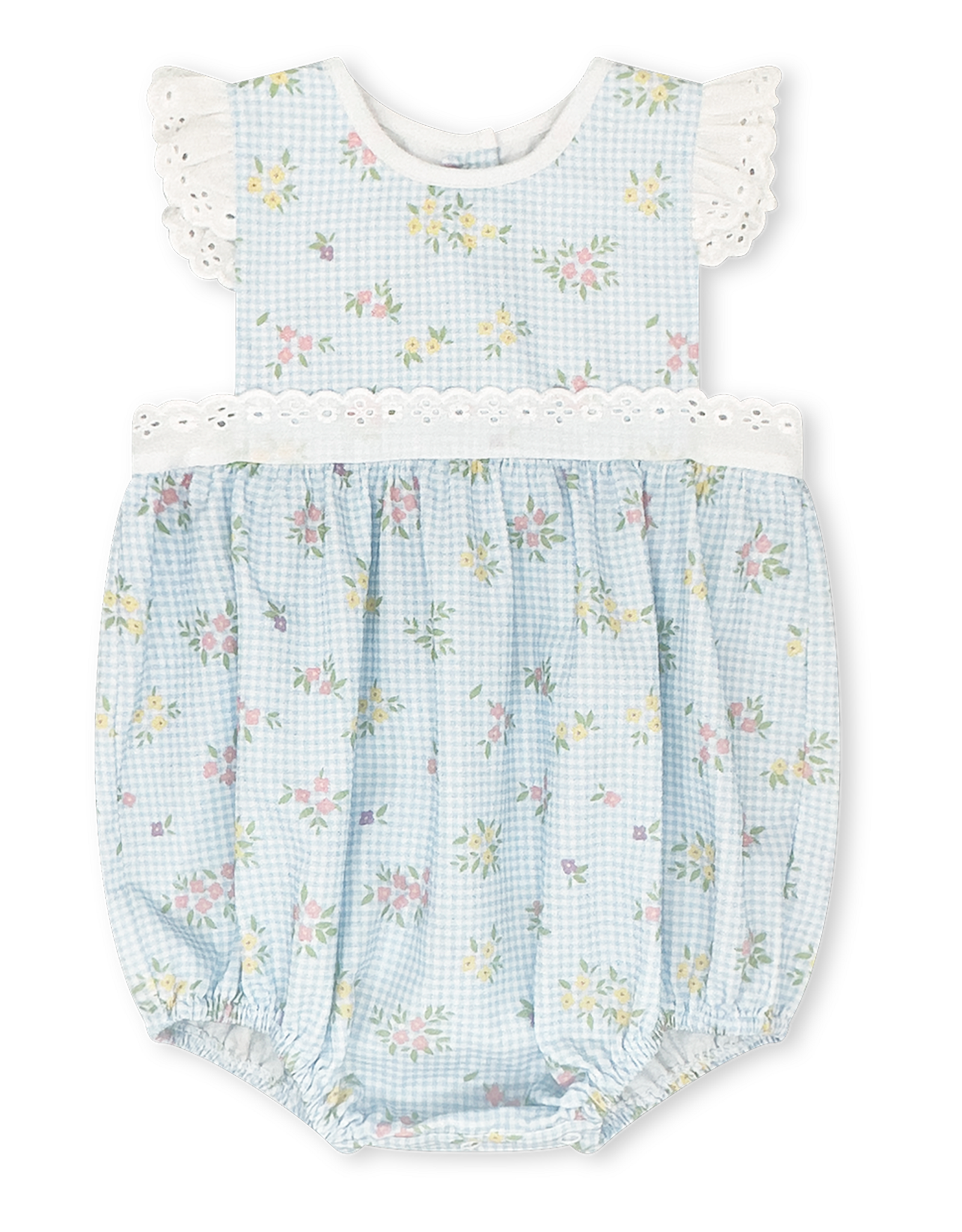 Lullaby Set Pinafore Bubble Springtime Blooms