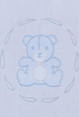 Baby Sen Bailey Teddy Bear Diaper Set Blue