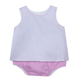 Baby Sen Pink Bailey Diaper Set