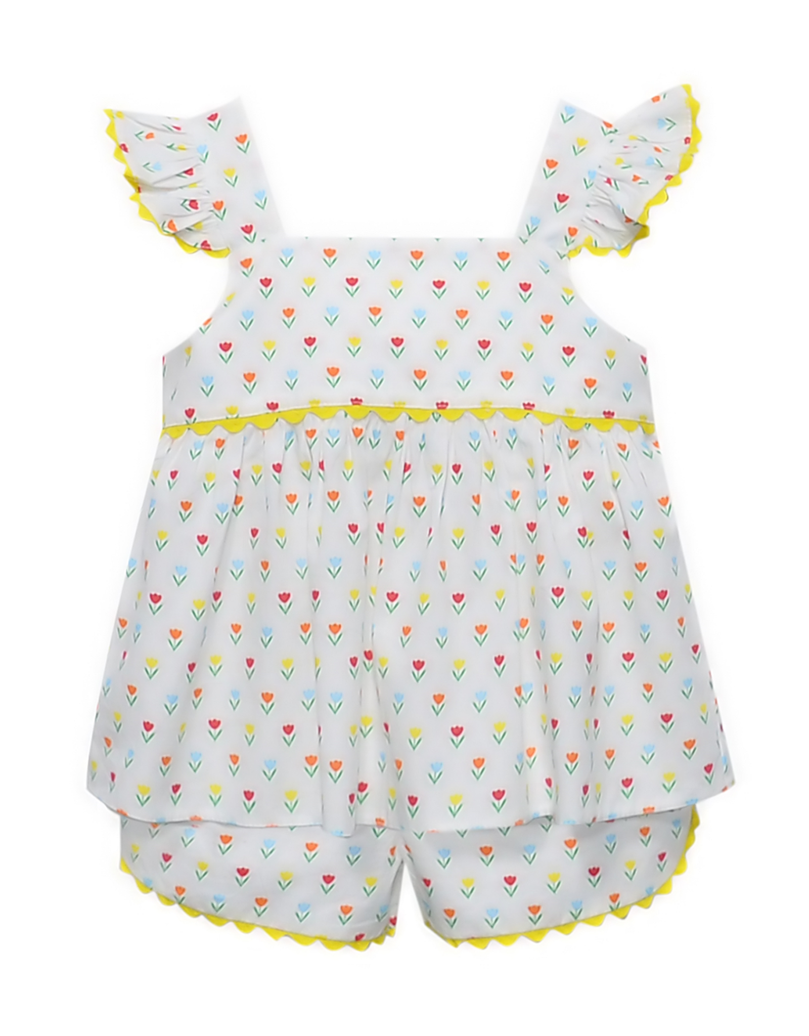 Baby Sen Clementine Bloomer Set Tiny Tulips