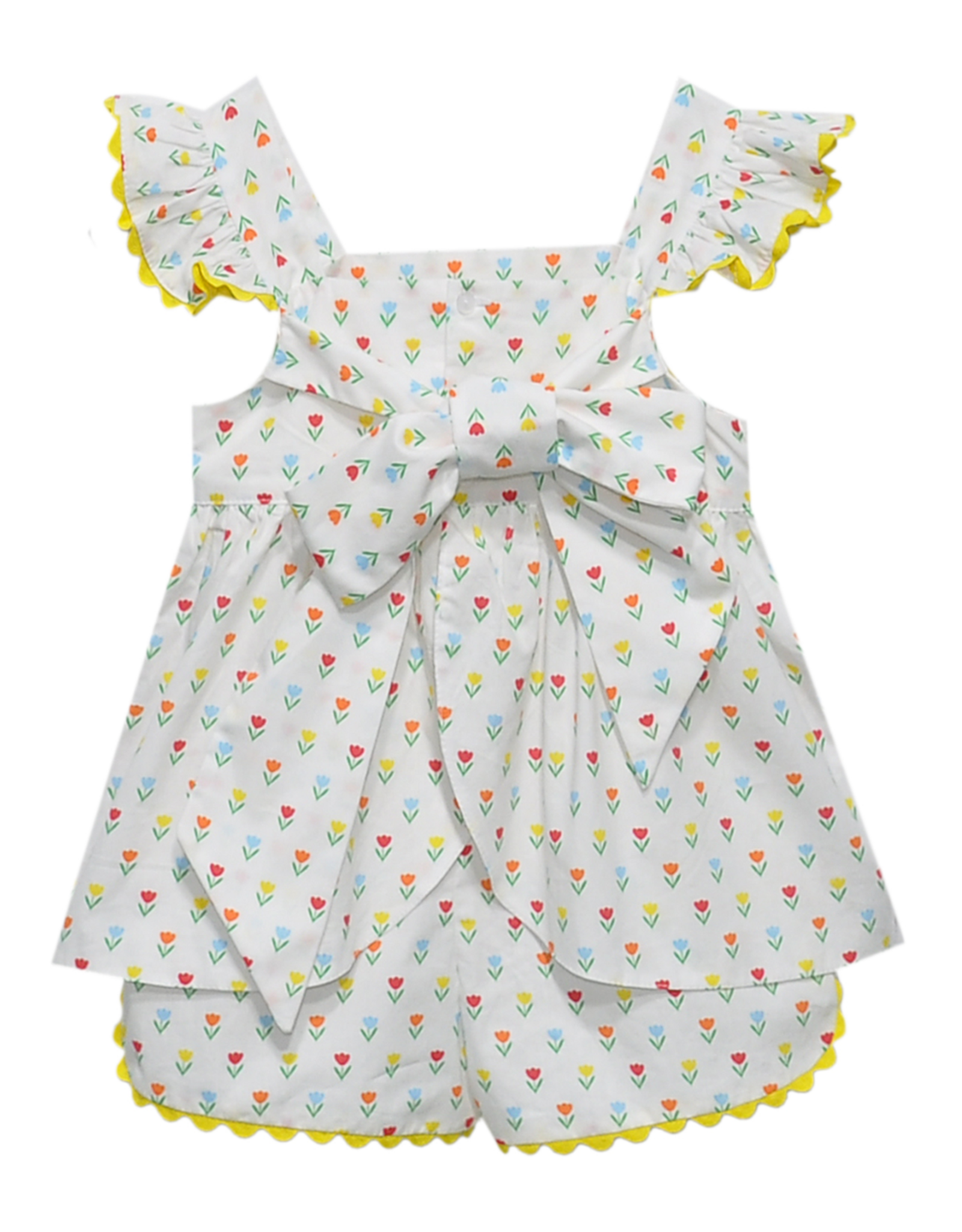 Baby Sen Clementine Bloomer Set Tiny Tulips